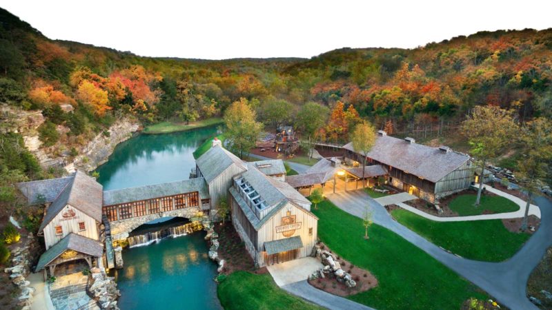Dogwood Canyon Mill in Autumn