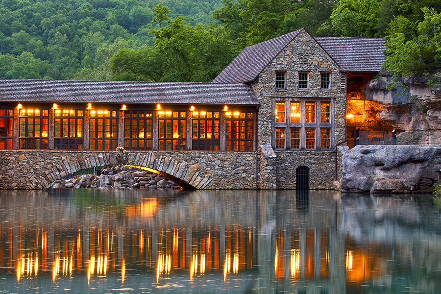 Dogwood Canyon Nature Park in the Ozark Mountains of Lampe, Missouri