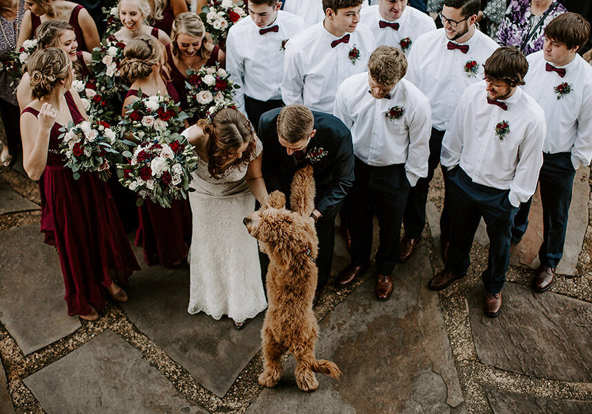 The Johnson's Wedding Photo